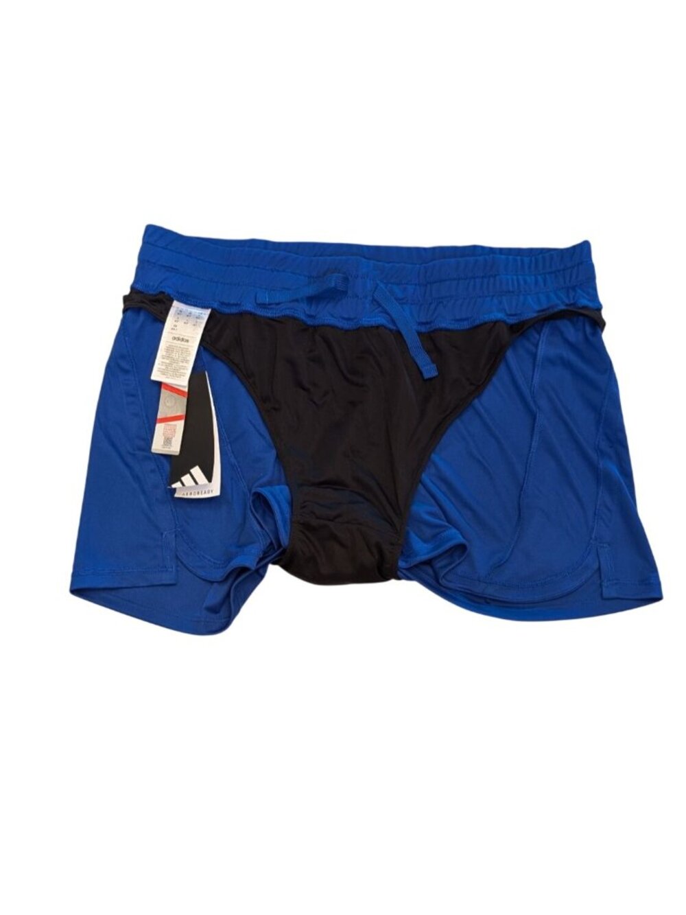 adidas Women's D4T Shorts University of Kansas Jayhawks Training Running Wicking - Picture 11 of 14